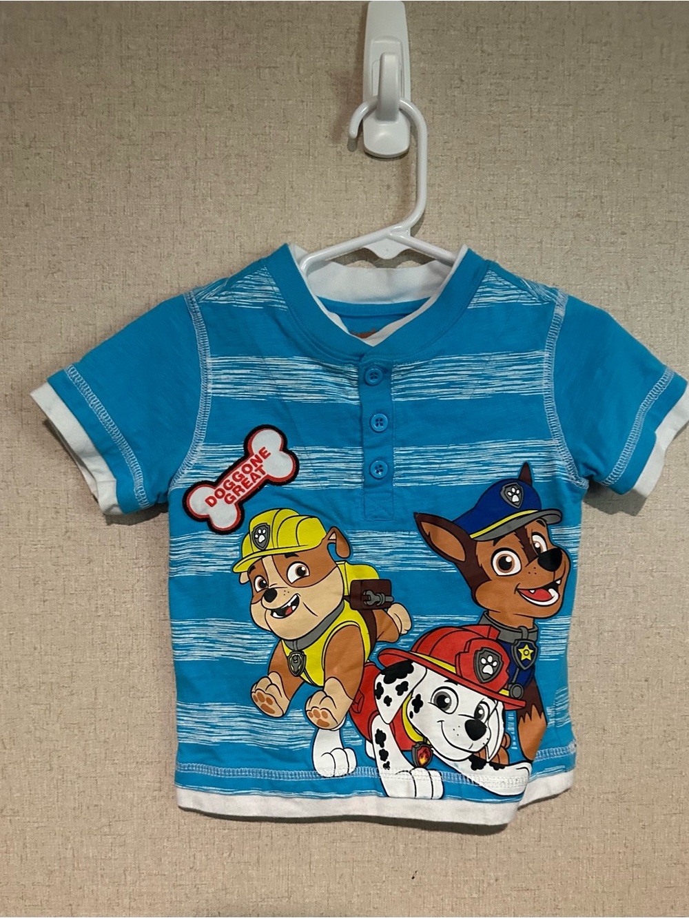 Paw Patrol Nickelodeon Blue Boys' 18M Character Tee
